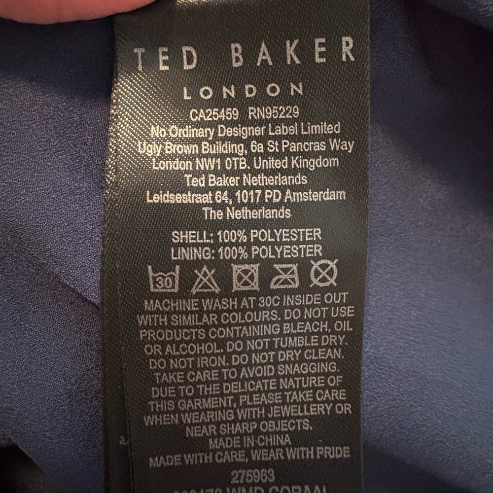 Ted Baker Multicolor Patterned Dress - Picture 8 of 8